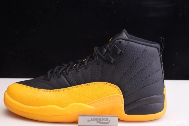 Reps TB Air Black Jordan 12 Retro University Gold 130690-070 0721